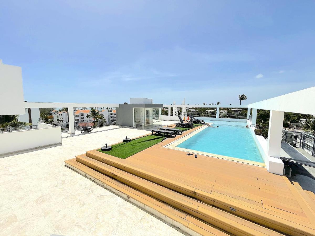 Rooftop Pool Ducassi Studio Suites Deluxe Hotel Beach Club & Spa Punta Cana Eksteriør bilde