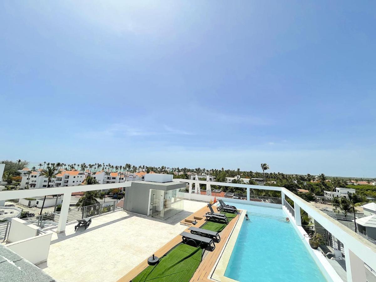 Rooftop Pool Ducassi Studio Suites Deluxe Hotel Beach Club & Spa Punta Cana Eksteriør bilde